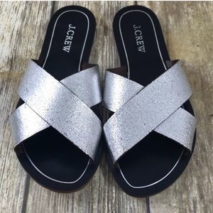 Cyprus metallic sandals